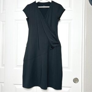 Athleta Nectar Faux Wrap Dress Active Casual‎ Size S